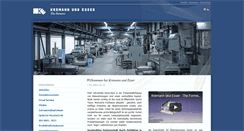 Desktop Screenshot of kremann-esser.de